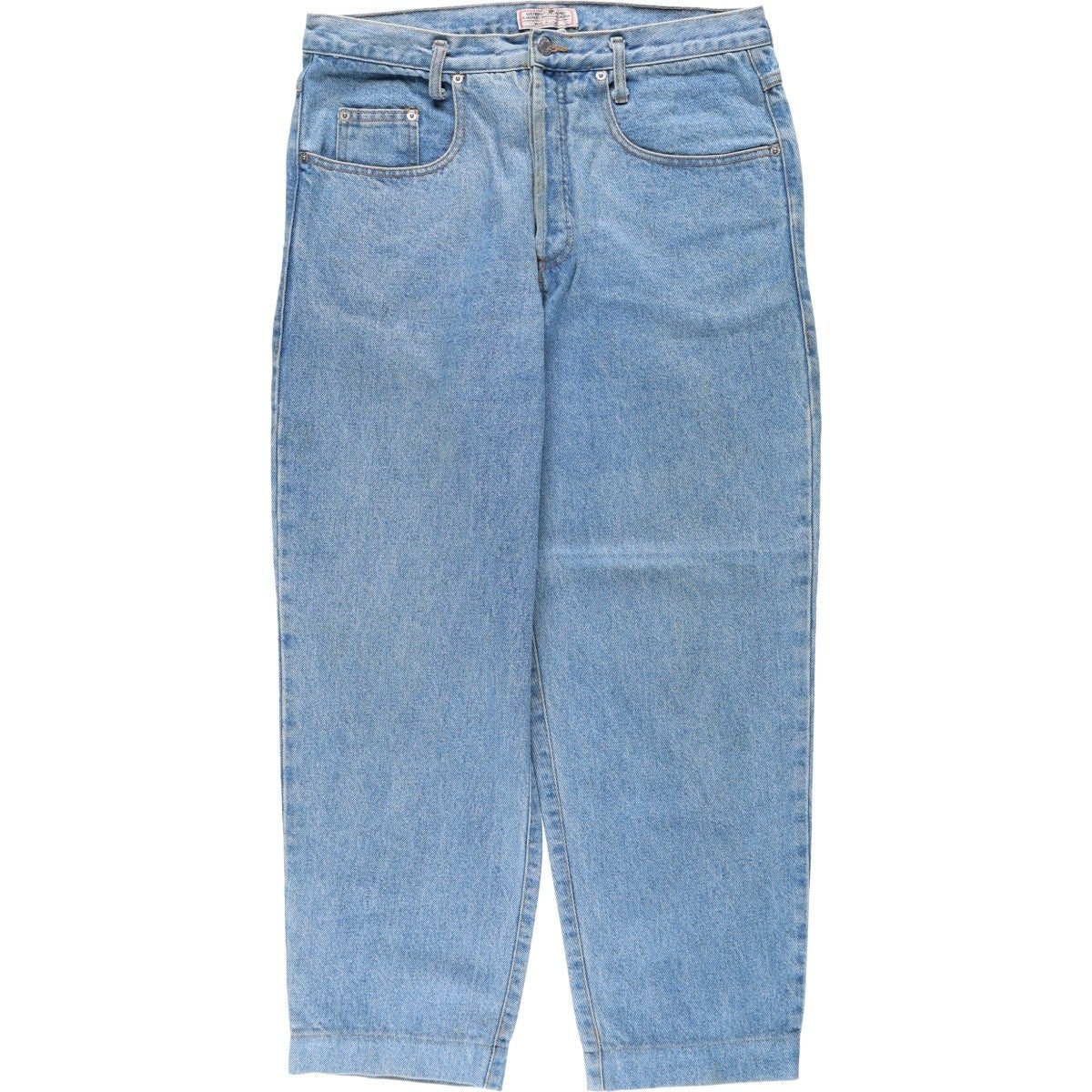 古着 90年代 ゲス Guess JEANS ストレートデニムパンツ USA製 メンズ