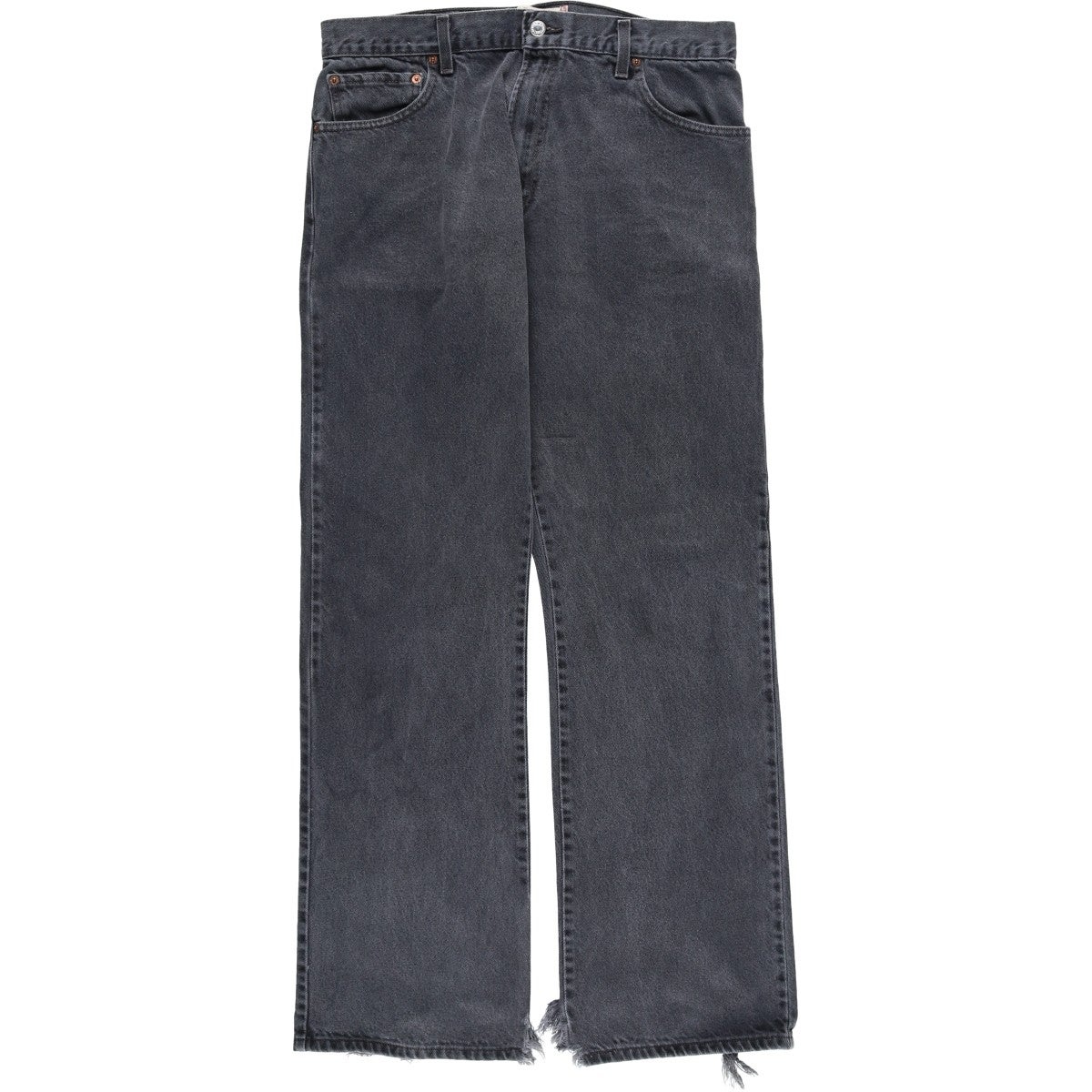 古着 00年代 リーバイス Levis 517 BOOT CUT ブラックデニム ブーツ