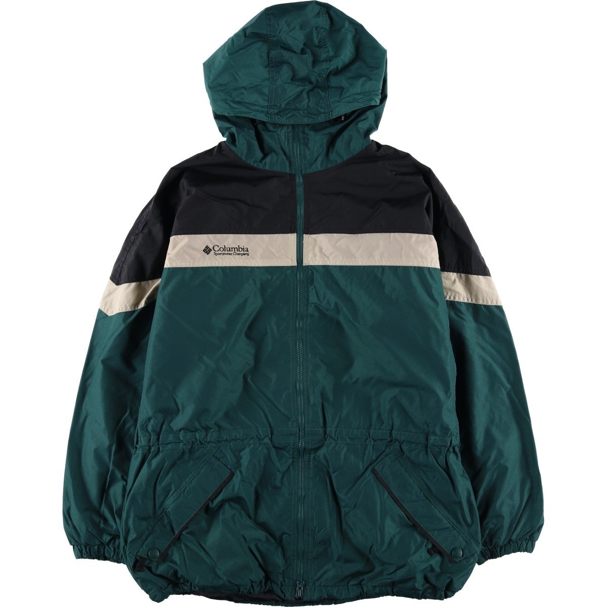 古着 90～00年代 コロンビア Columbia アノラックパーカー メンズL相当