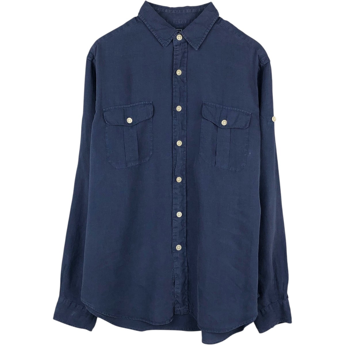 古着 ラルフローレン Ralph Lauren POLO by Ralph Lauren 長袖 リネン