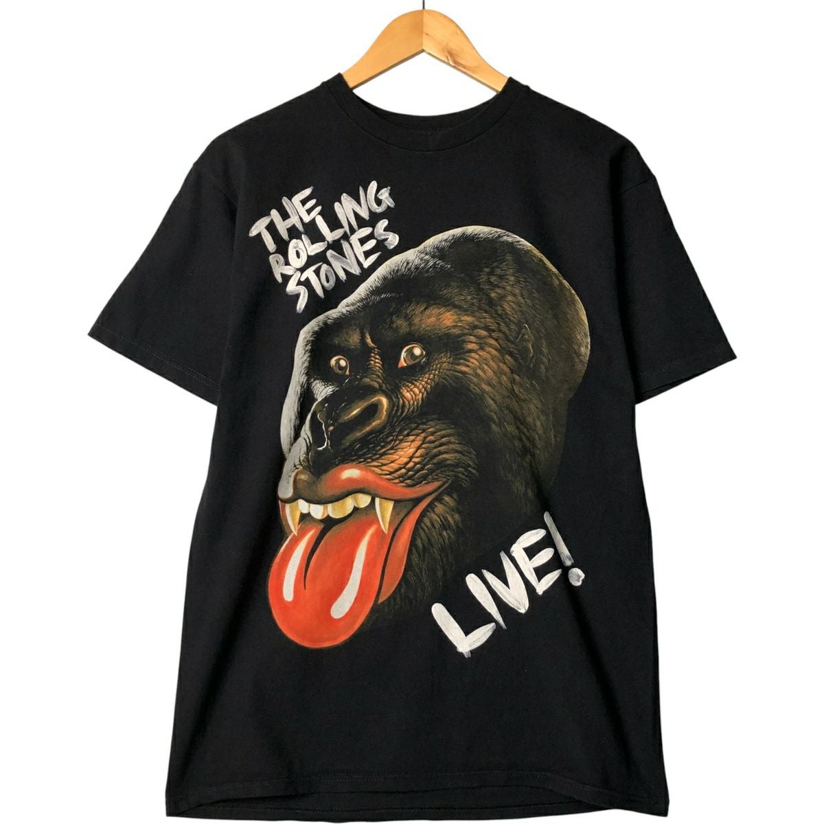 古着 The Rolling Stones ローリングストーンズ ゴリラ柄 バンドT