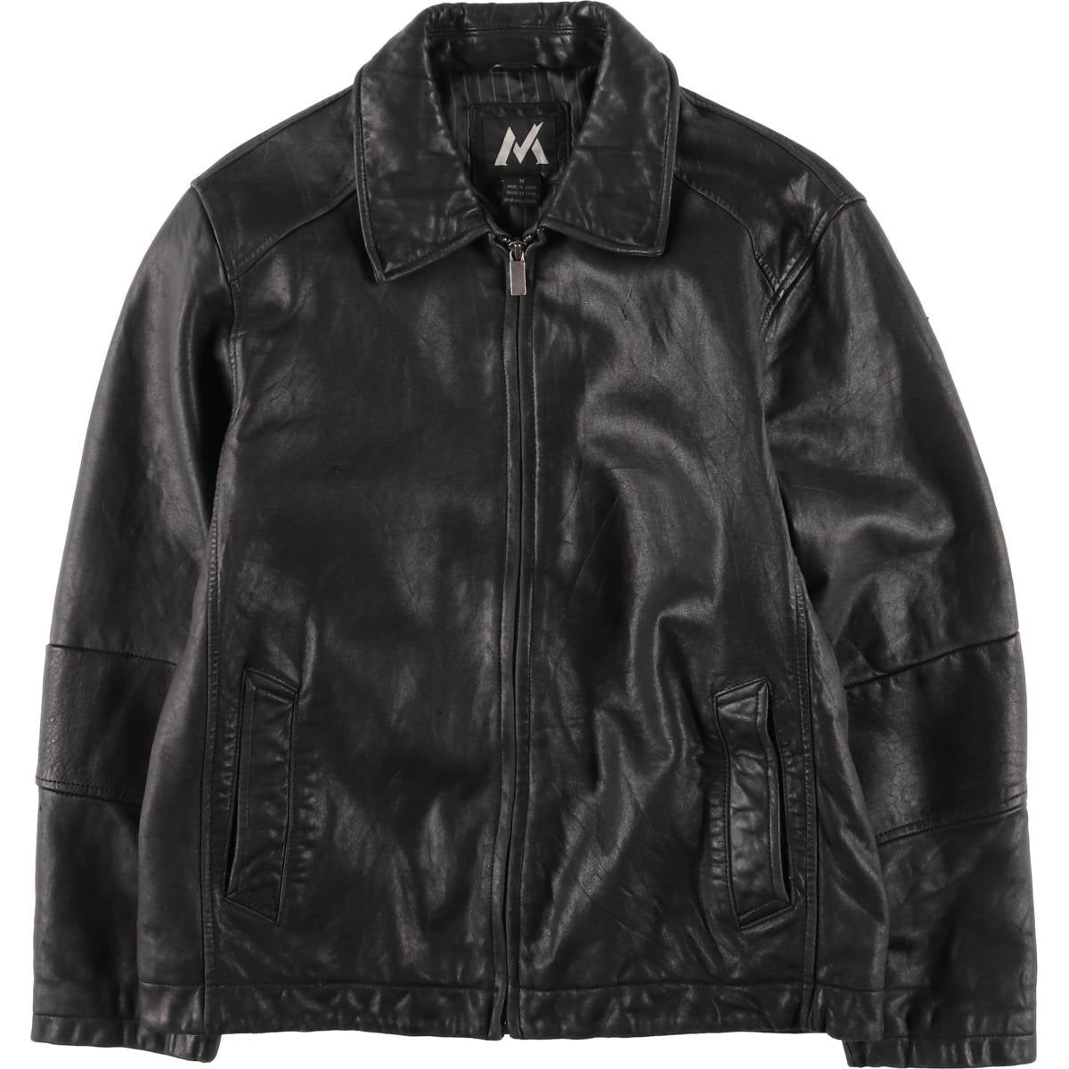 古着 BRICE スイングトップタイプ レザーブルゾン メンズL相当/eaa625110 古着 BRICE スイングトップタイプ レザーブルゾン メンズL相当