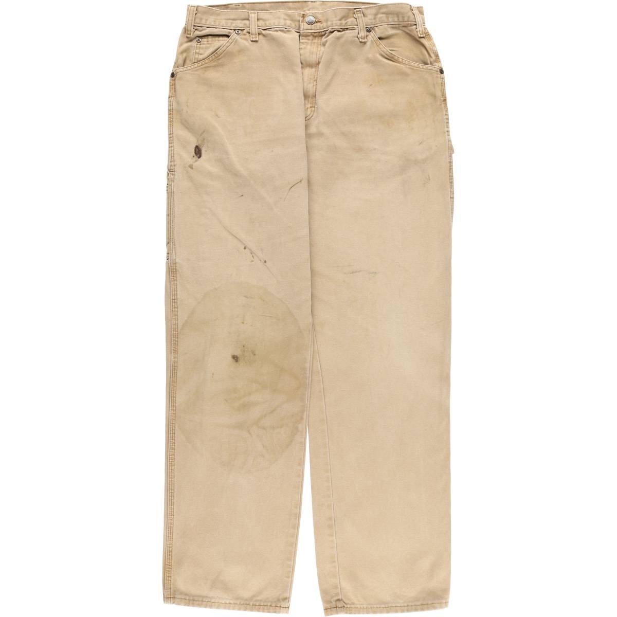 古着 ディッキーズ Dickies ダックペインターパンツ メンズw34相当
