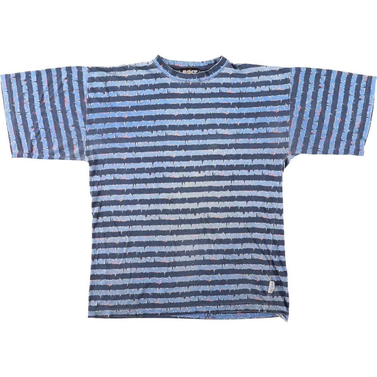 古着 90年代 ピューリタン puritan マルチボーダー ボーダーTシャツ