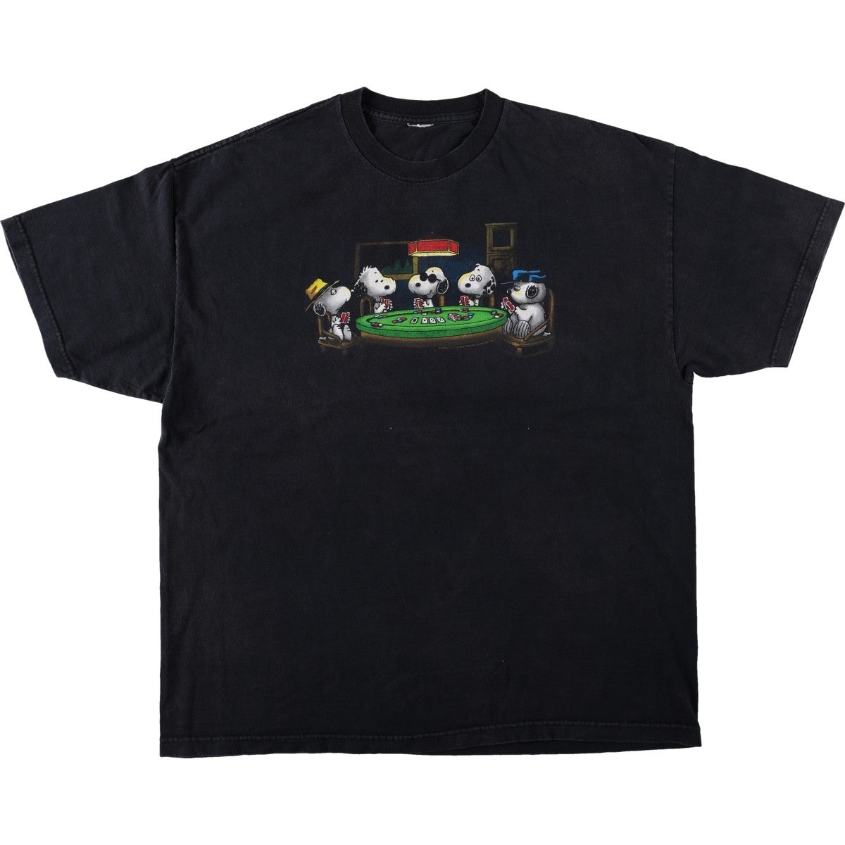 古着 PEANUTS ピーナッツ チャーリーブラウン キャラクタープリントT