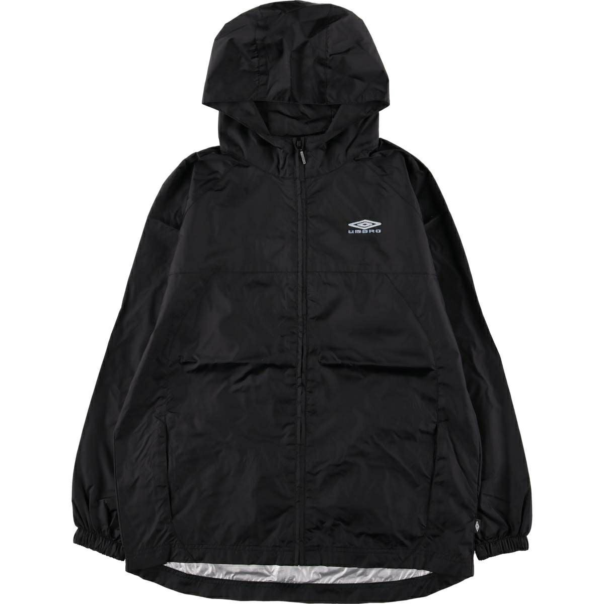 古着 90年代 アンブロ UMBRO バックロゴ ナイロンジャケット メンズM