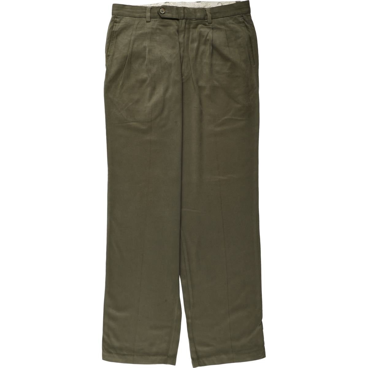 古着 トミーバハマ TOMMY BAHAMA ツータック スラックスパンツ メンズ
