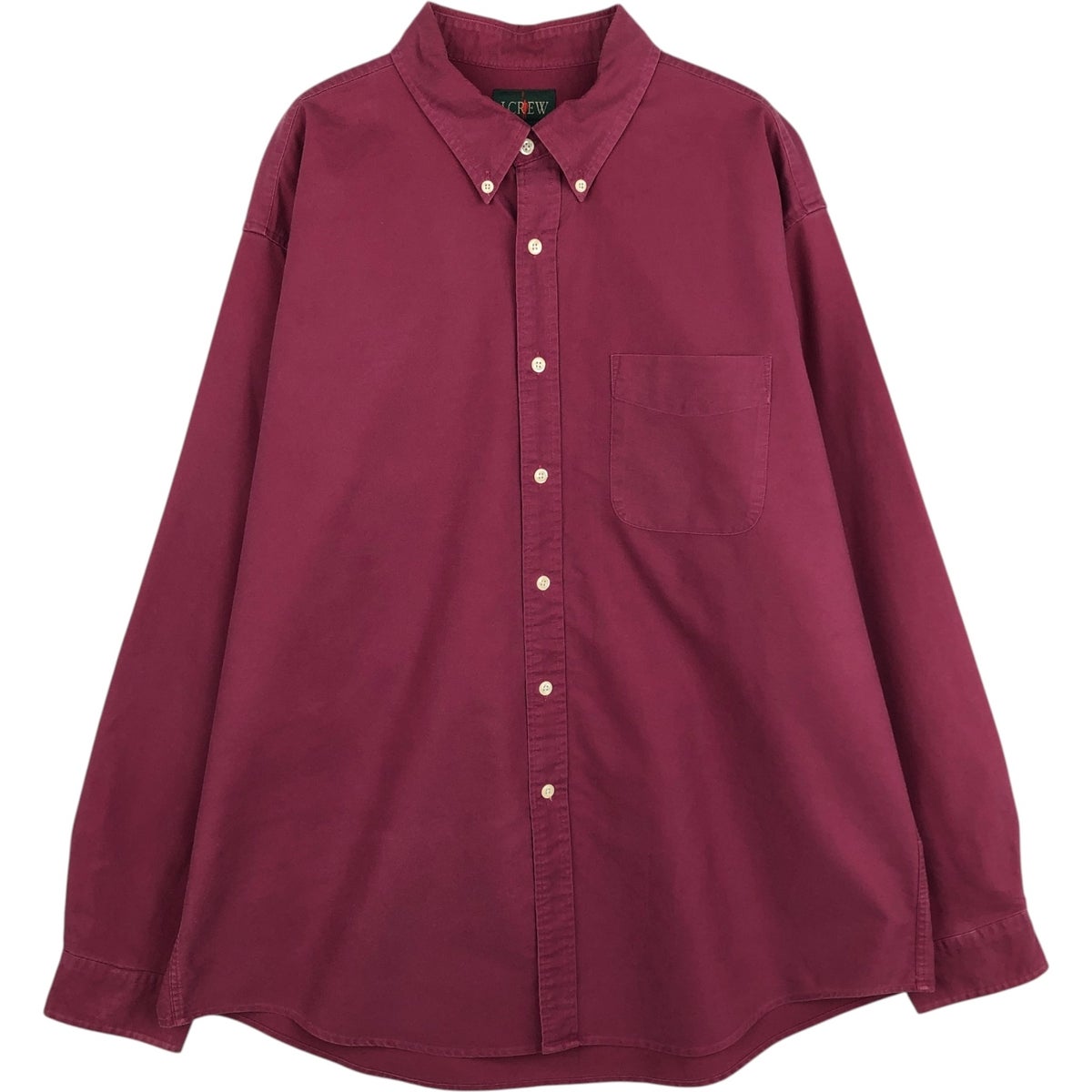 古着 90年代 ジェイクルー J.Crew 長袖 ボタンダウンシャツ メンズM