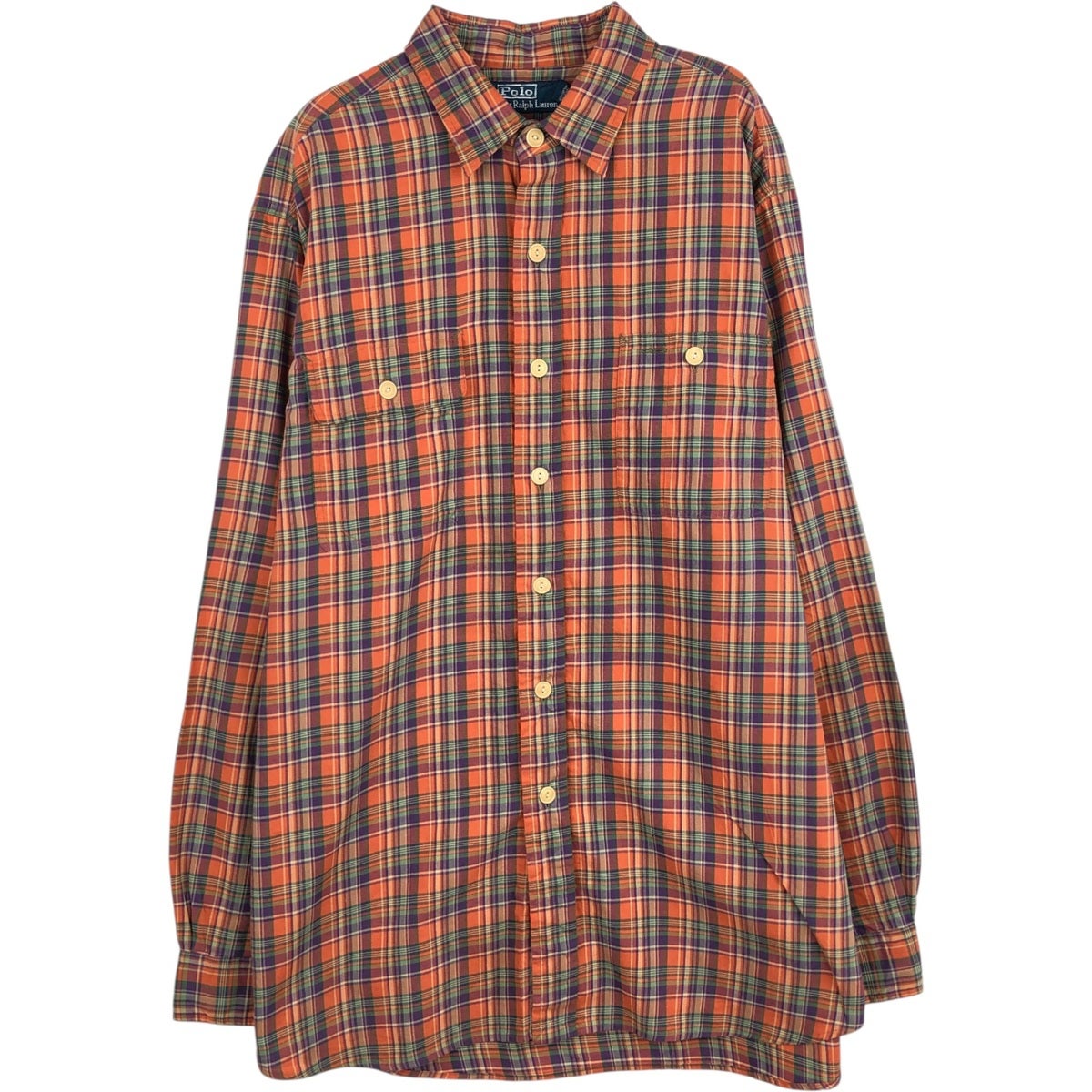 古着 ラルフローレン Ralph Lauren POLO by Ralph Lauren チェック柄