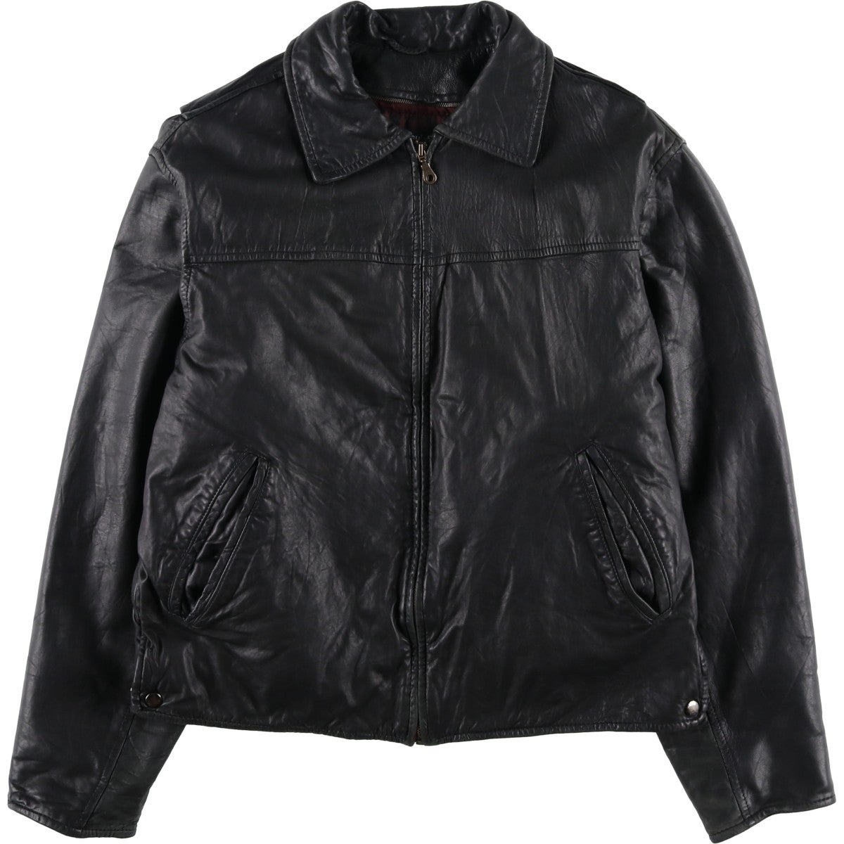 古着 90年代～ LEATHER LIMITED スイングトップタイプ 中綿入り レザー