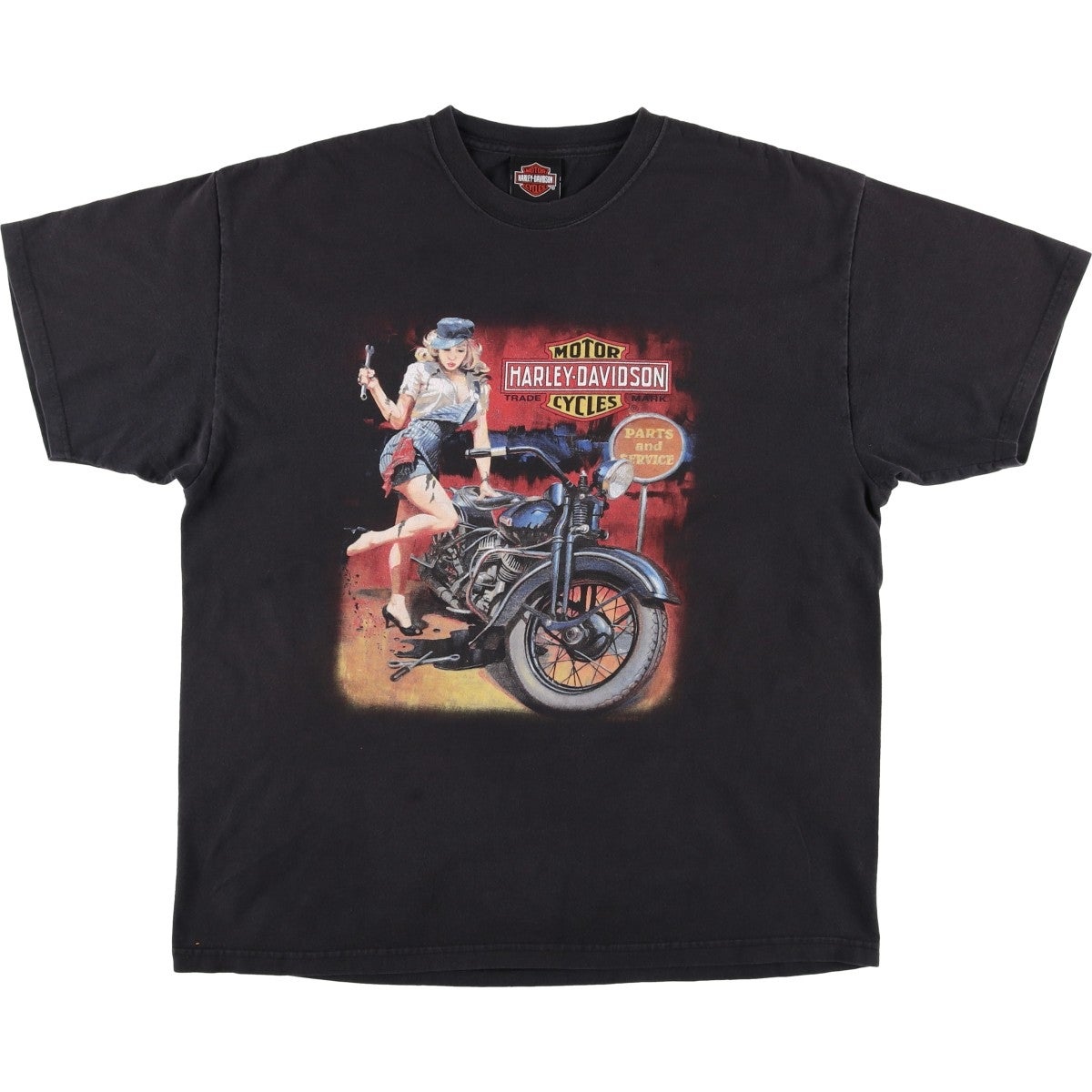 古着 00年代 ハーレーダビッドソン Harley-Davidson ピンナップガール