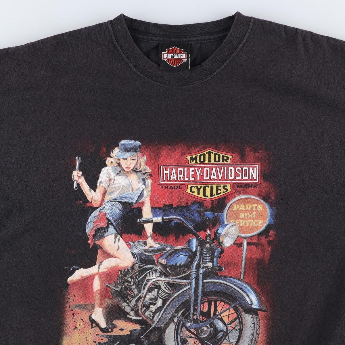 古着 00年代 ハーレーダビッドソン Harley-Davidson ピンナップガール