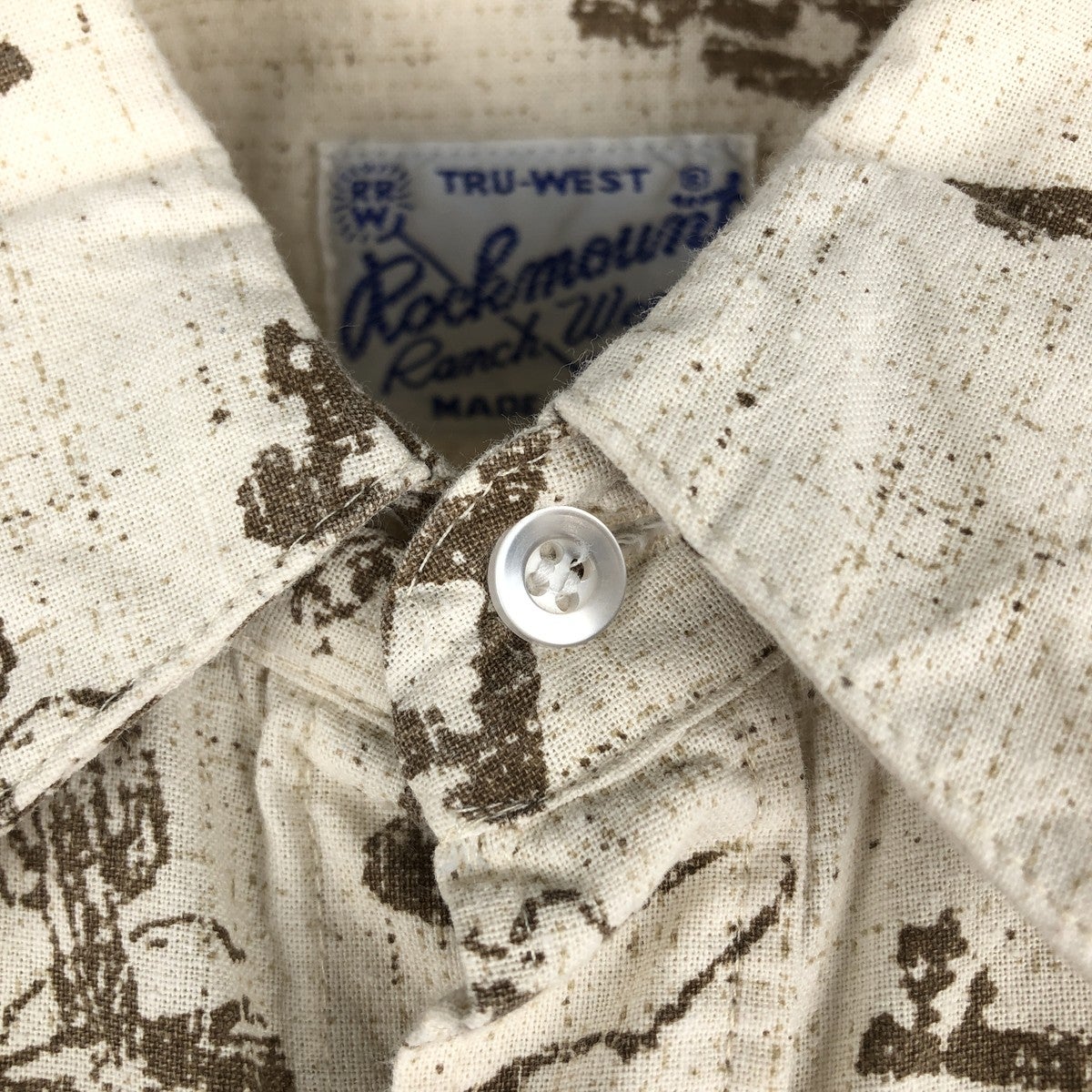 古着 ロックマウントランチウェア Rockmount Ranch Wear 総柄 長袖