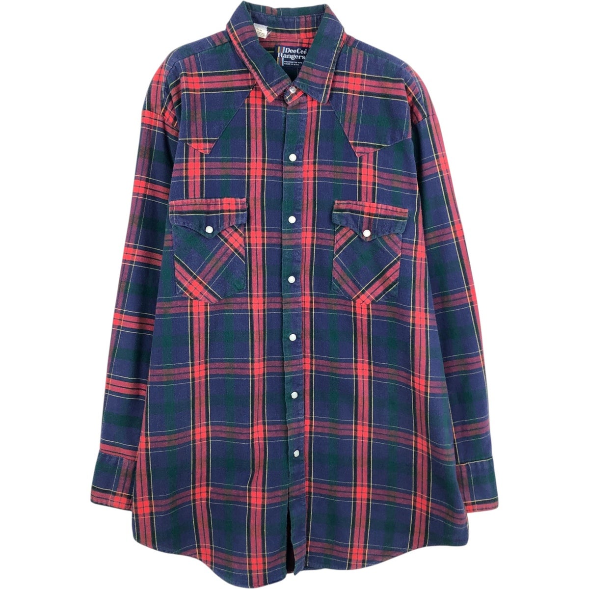 古着 OZARK WILDERNESS OUTFITTERS チェック柄 長袖 フランネル