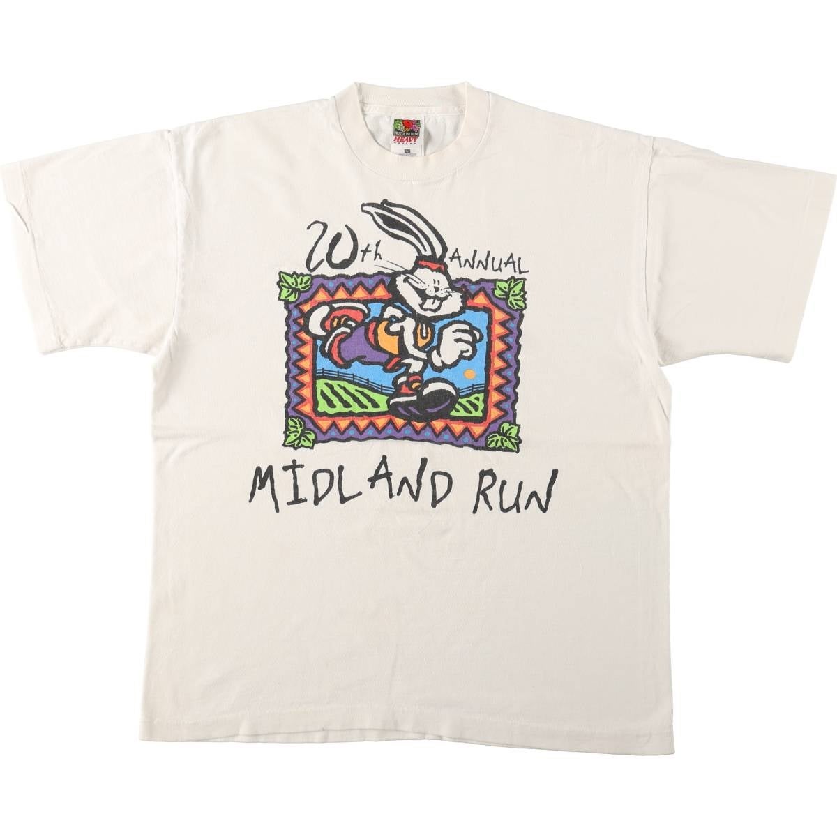古着 90年代 フルーツオブザルーム FRUIT OF THE LOOM HEAVY cotton