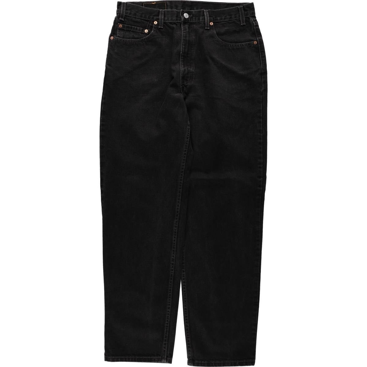 古着 90年代 リーバイス Levis 550 RELAXED FIT ブラックデニム