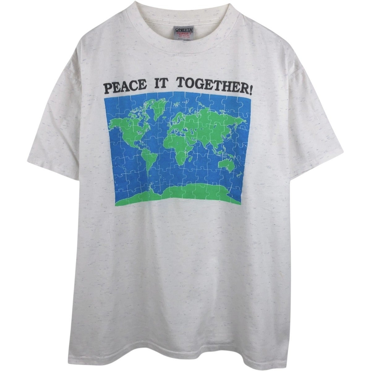 古着 90年代 オニータ ONEITA プリントTシャツ USA製 メンズXL相当