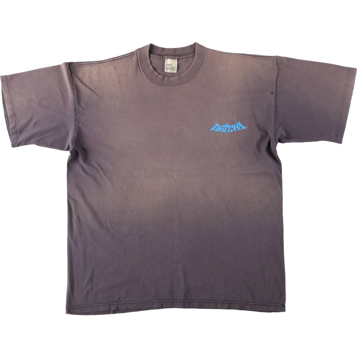 古着 90年代 ガッチャ GOTCHA サーフ スケートTシャツ USA製 メンズXL