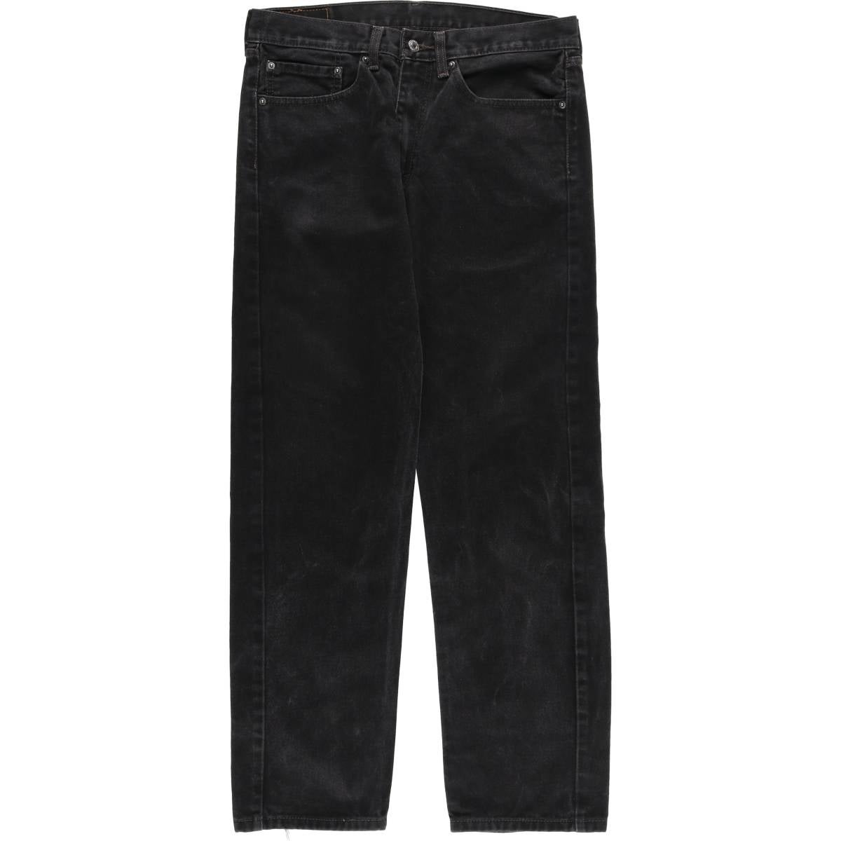古着 リーバイス Levis 505 ブラックデニム テーパードデニムパンツ