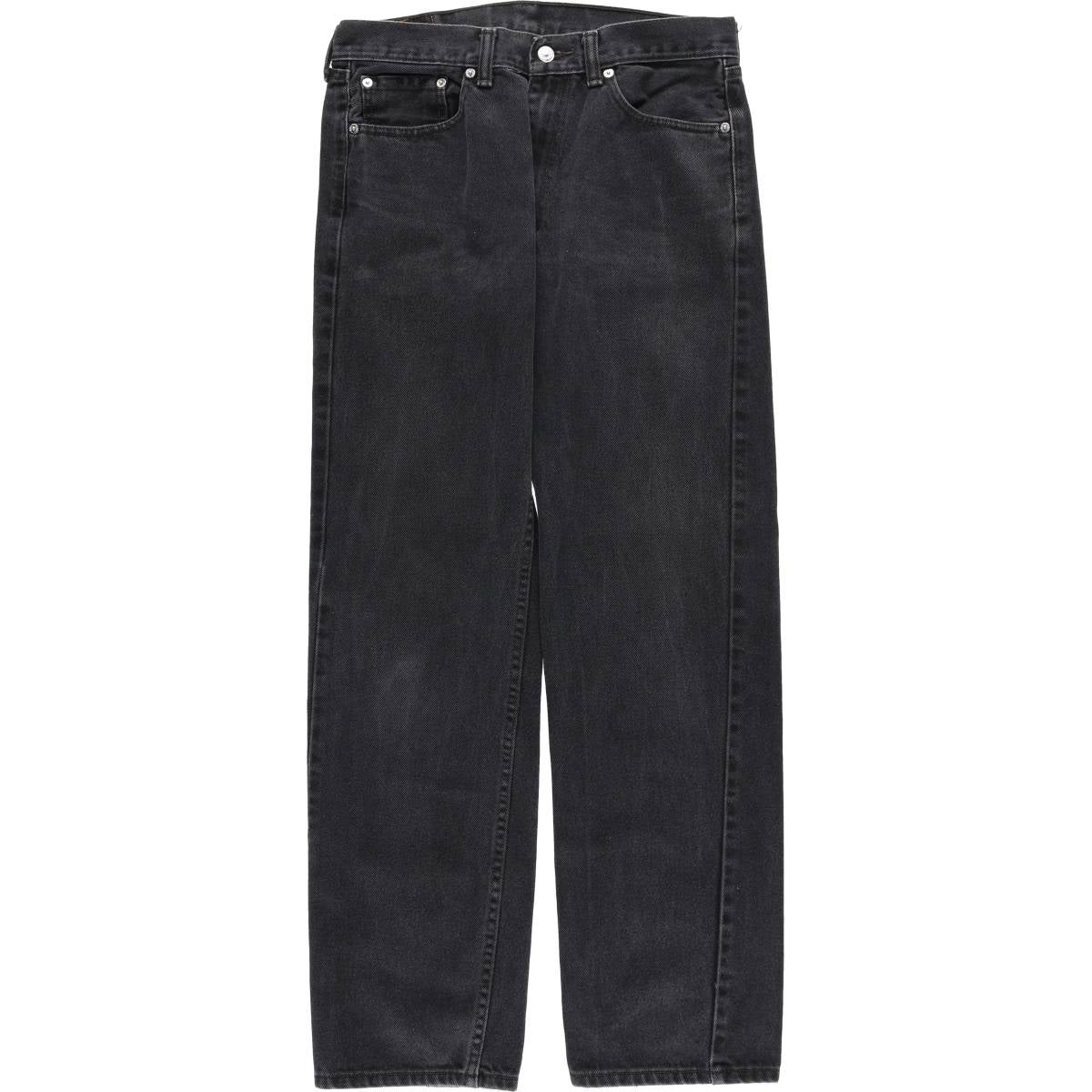 古着 リーバイス Levis 505 ブラックデニム テーパードデニムパンツ
