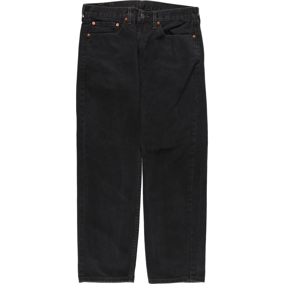 古着 リーバイス Levis 505 ブラックデニム テーパードデニムパンツ