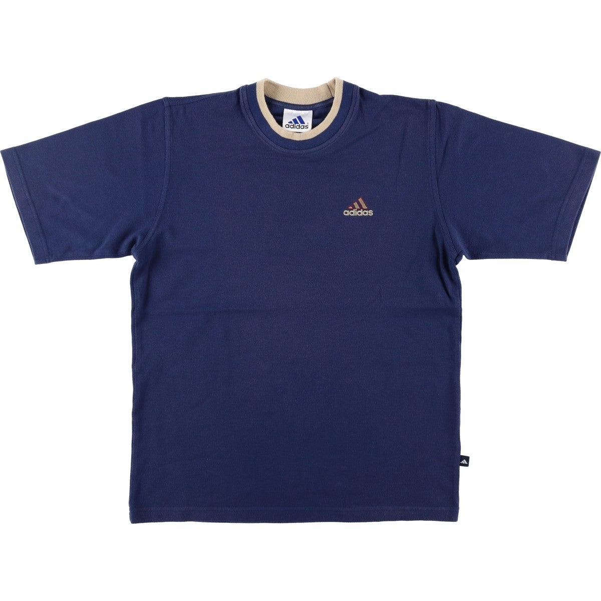 古着 アディダス adidas リンガーTシャツ メンズS相当 /eaa472436