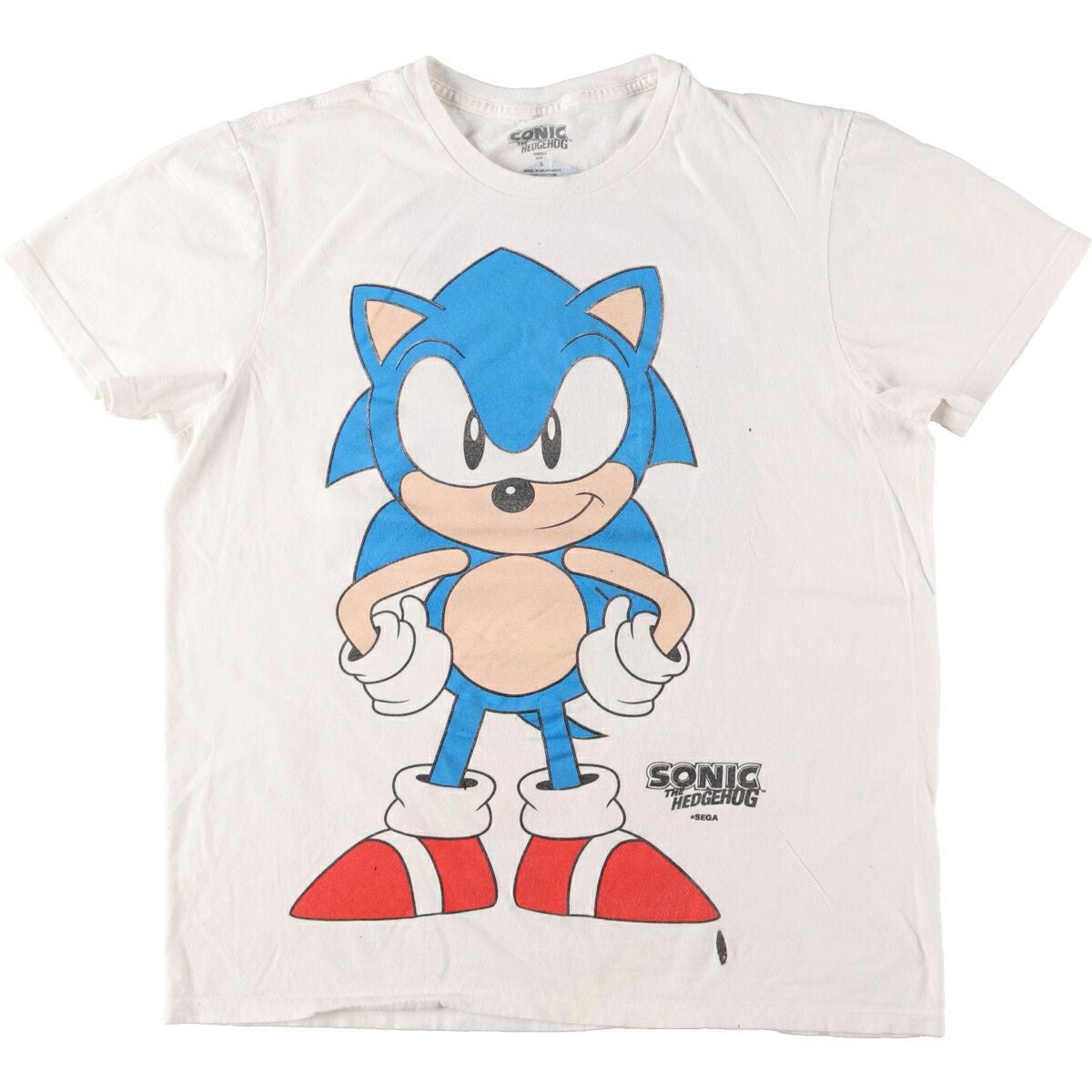 古着 SONIC ソニック キャラクタープリントTシャツ メンズM 古着 SONIC ソニック キャラクタープリントTシャツ メンズM