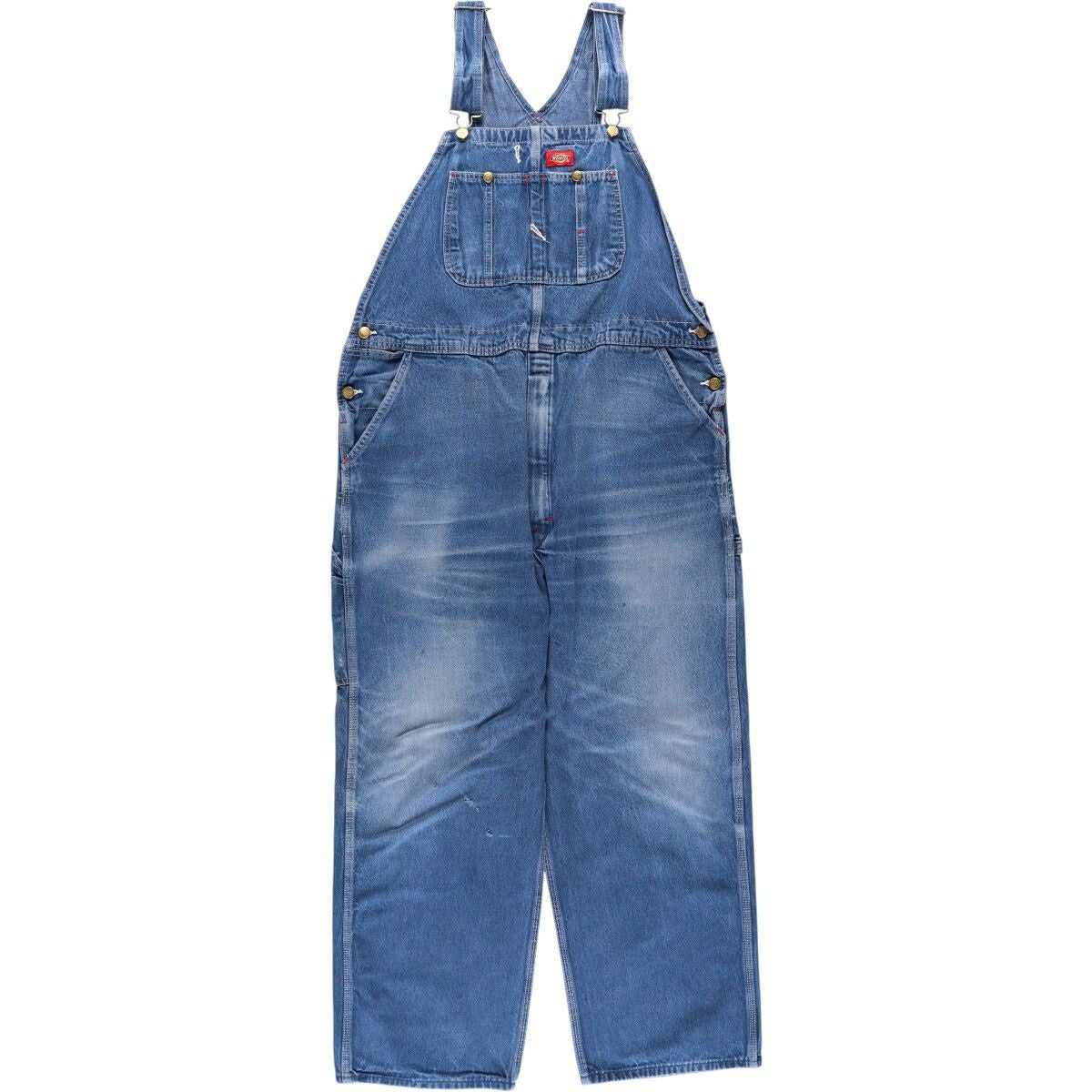 古着 ビッグサイズ ディッキーズ Dickies デニムオーバーオール メンズ