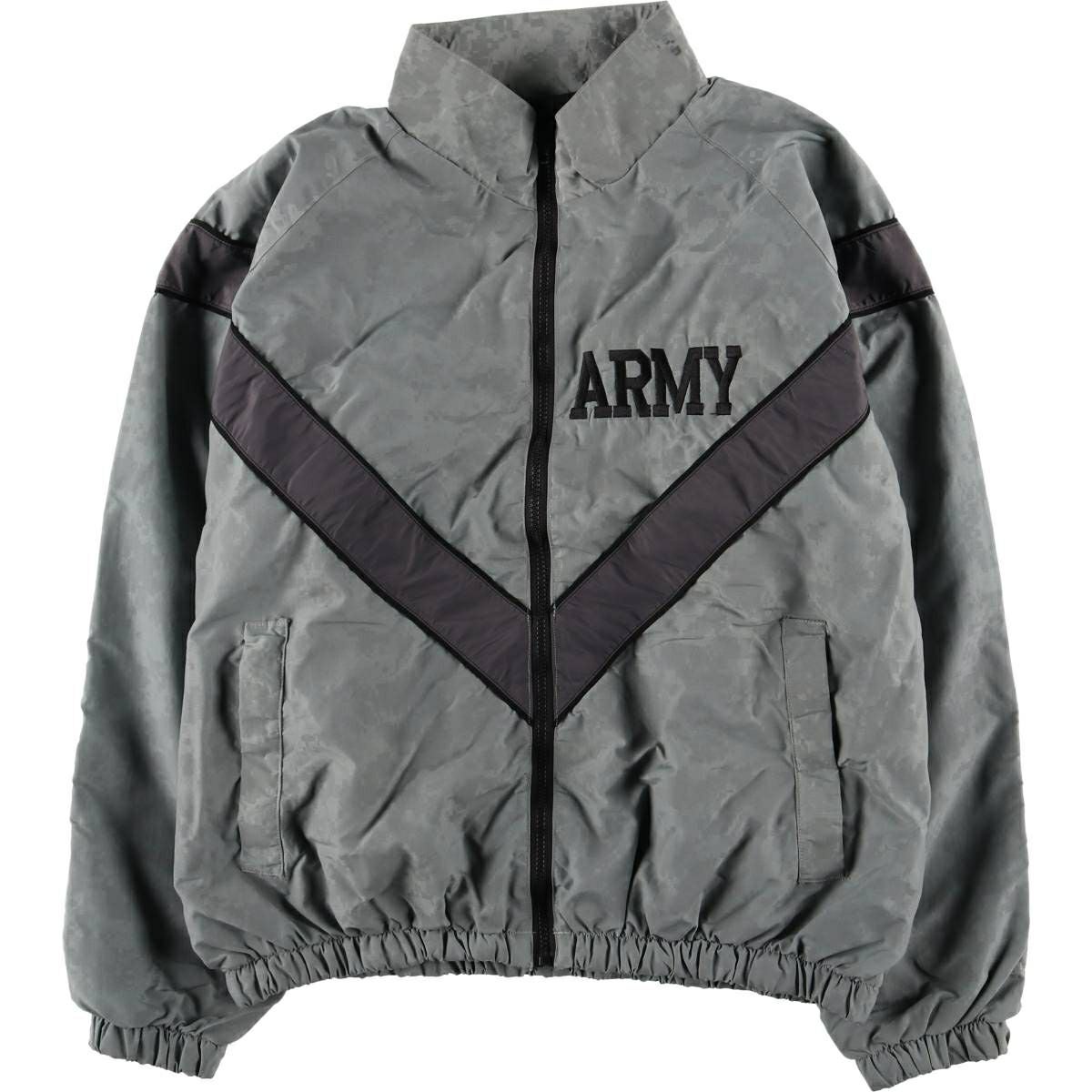 古着 米軍実品 U.S.ARMY IPFU トレーニングジャケット 迷彩柄 ACU