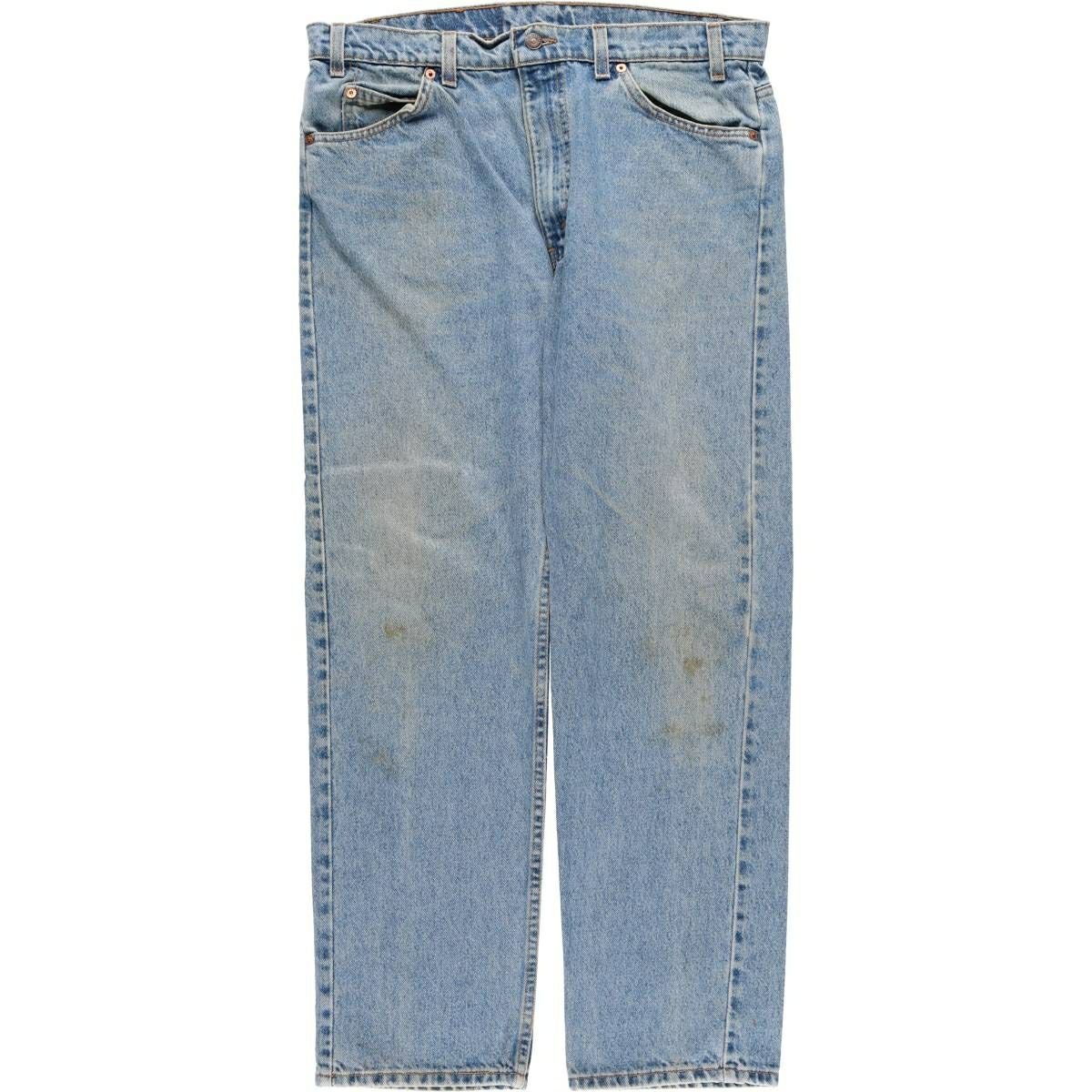 古着 90年代 リーバイス Levis 505 REGULAR FIT STRAIGHT LEG オレンジ