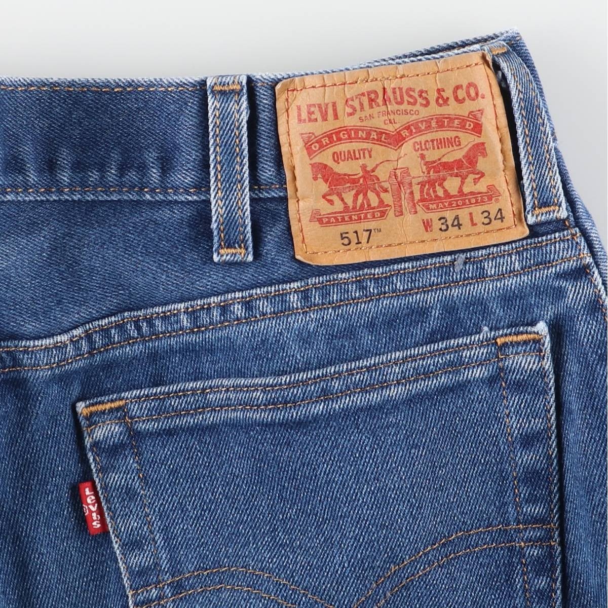 古着 リーバイス Levis 517 ブーツカットデニムパンツ メンズw32相当