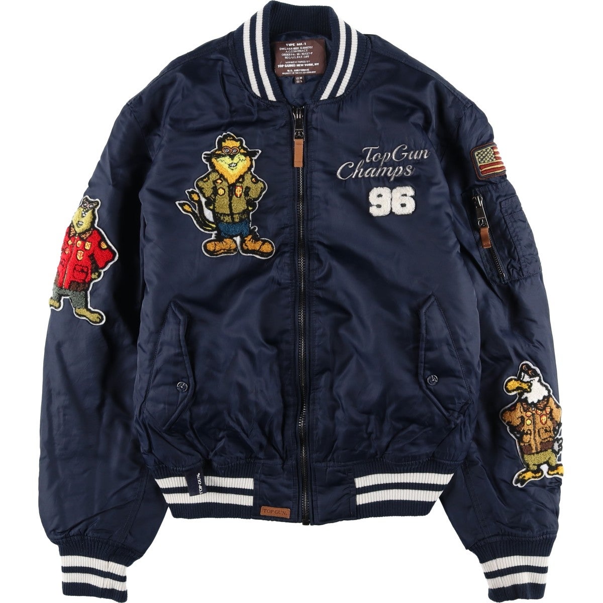 古着 アバクロンビーアンドフィッチ Abercrombie&Fitch MA-1タイプ