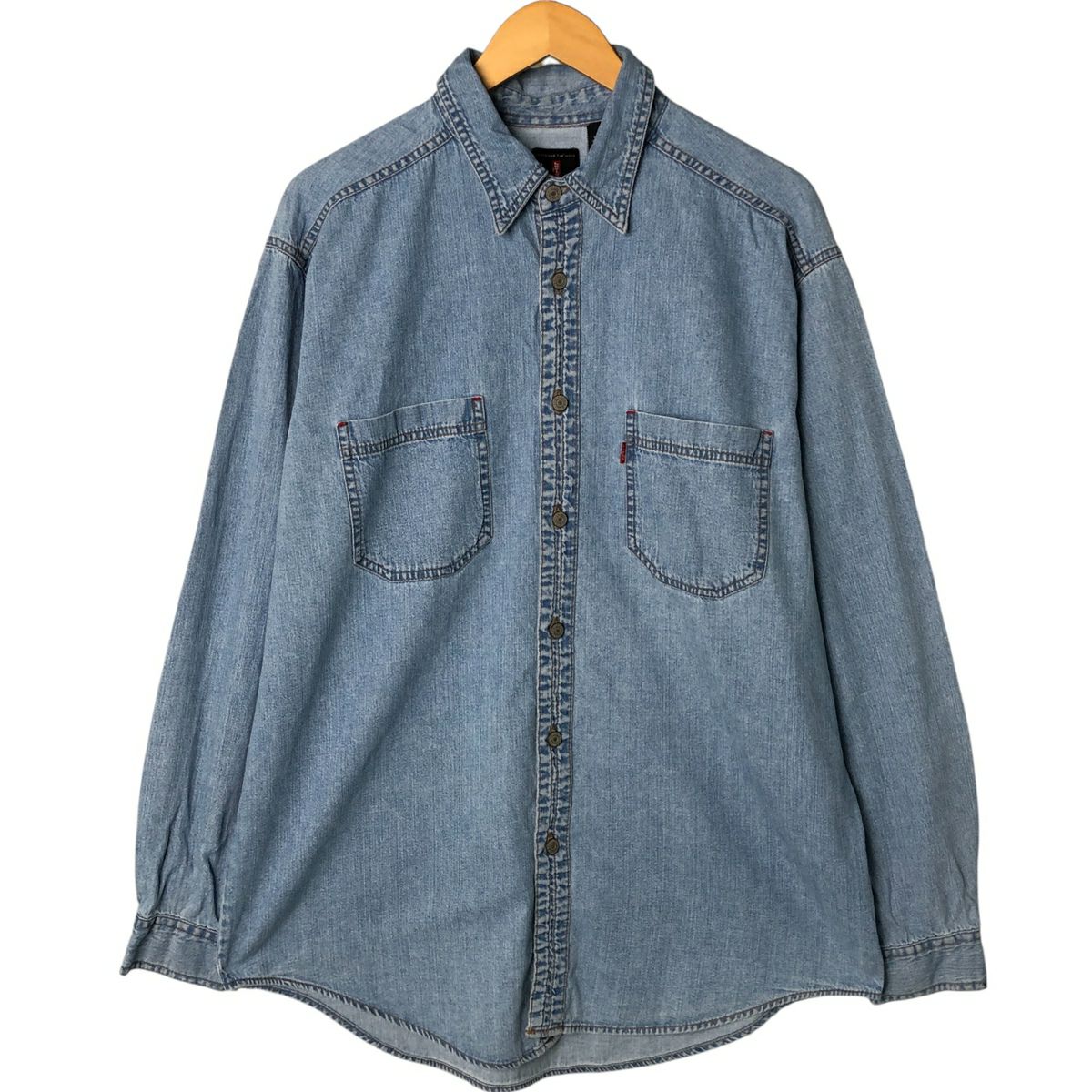 古着 リーバイス Levis RED TAB 長袖 デニムシャツ メンズL相当