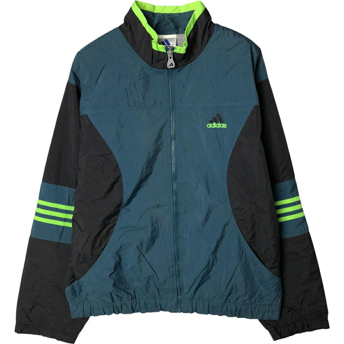 古着 90～00年代 アディダス adidas バックロゴ ウインドブレーカー