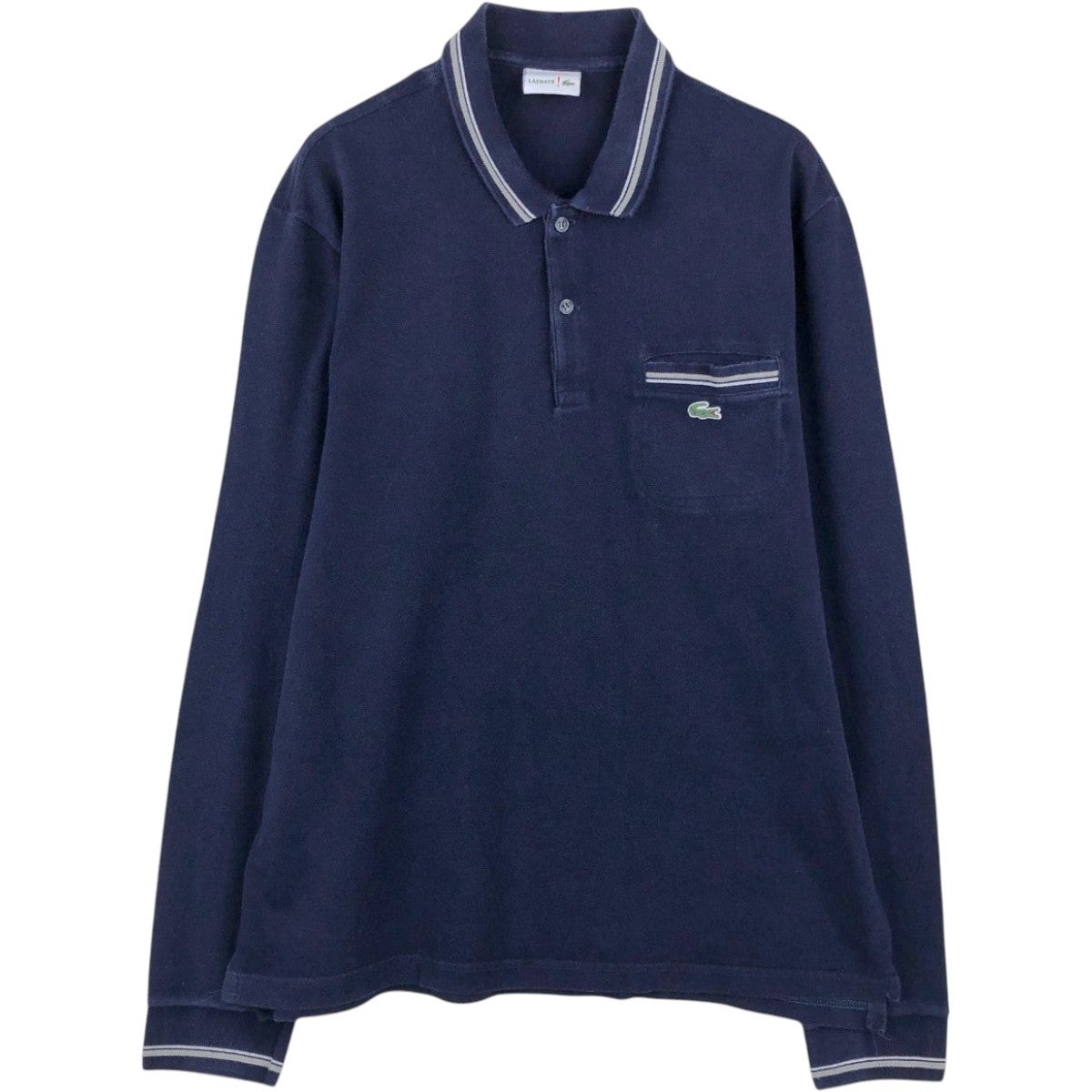 LACOSTE ポロシャツ 古着 ラコステ LACOSTE 長袖 ポロシャツ 6 メンズXL相当 /eaa667103