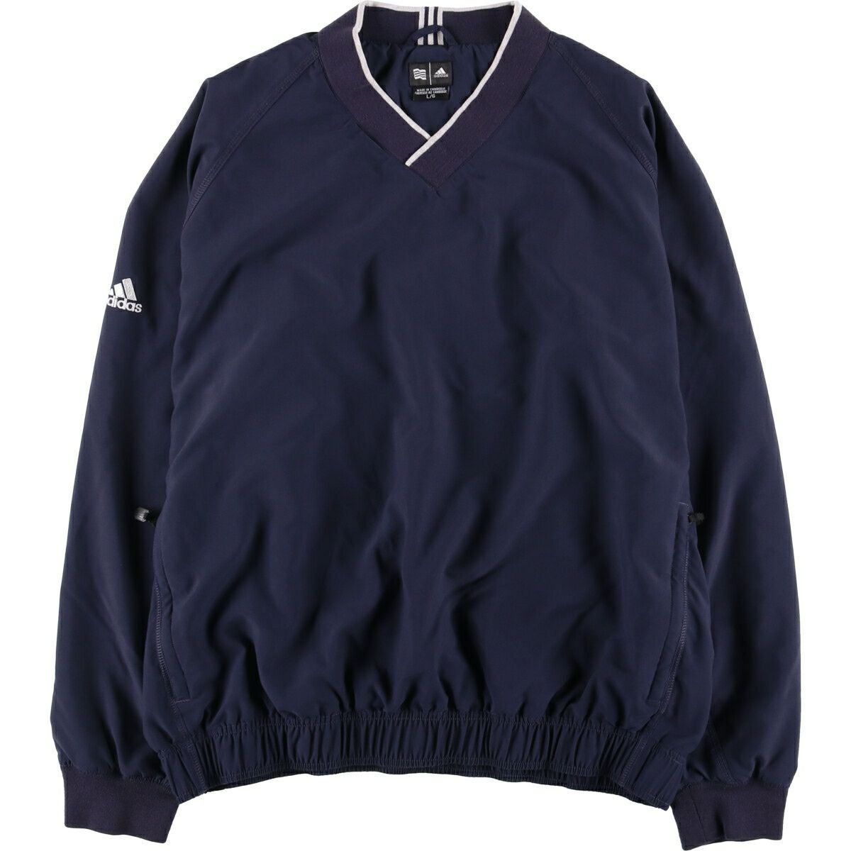 古着 00年代 アディダス adidas GOLF Vネック ウォームアッププル