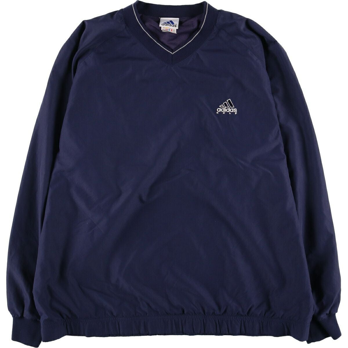 古着 00年代 アディダス adidas GOLF Vネック ウォームアッププル