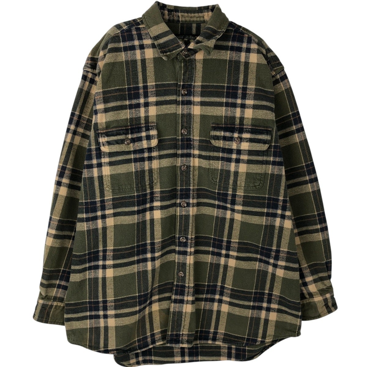 古着 90年代 フィールドアンドストリーム FIELD&STREAM オンブレ