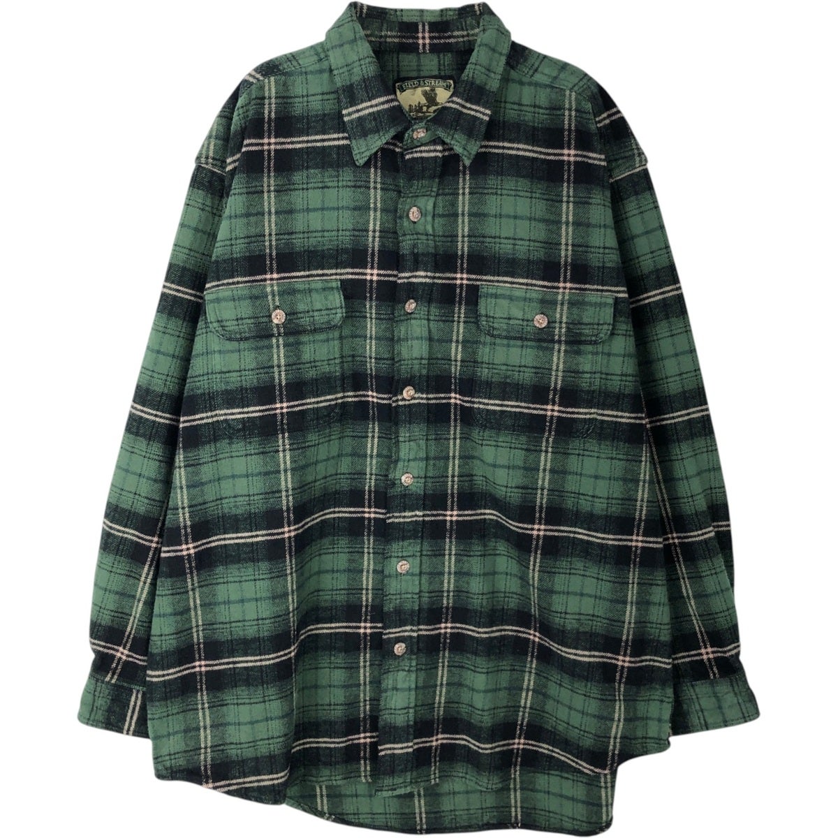 古着 90年代 フィールドアンドストリーム FIELD&STREAM オンブレ