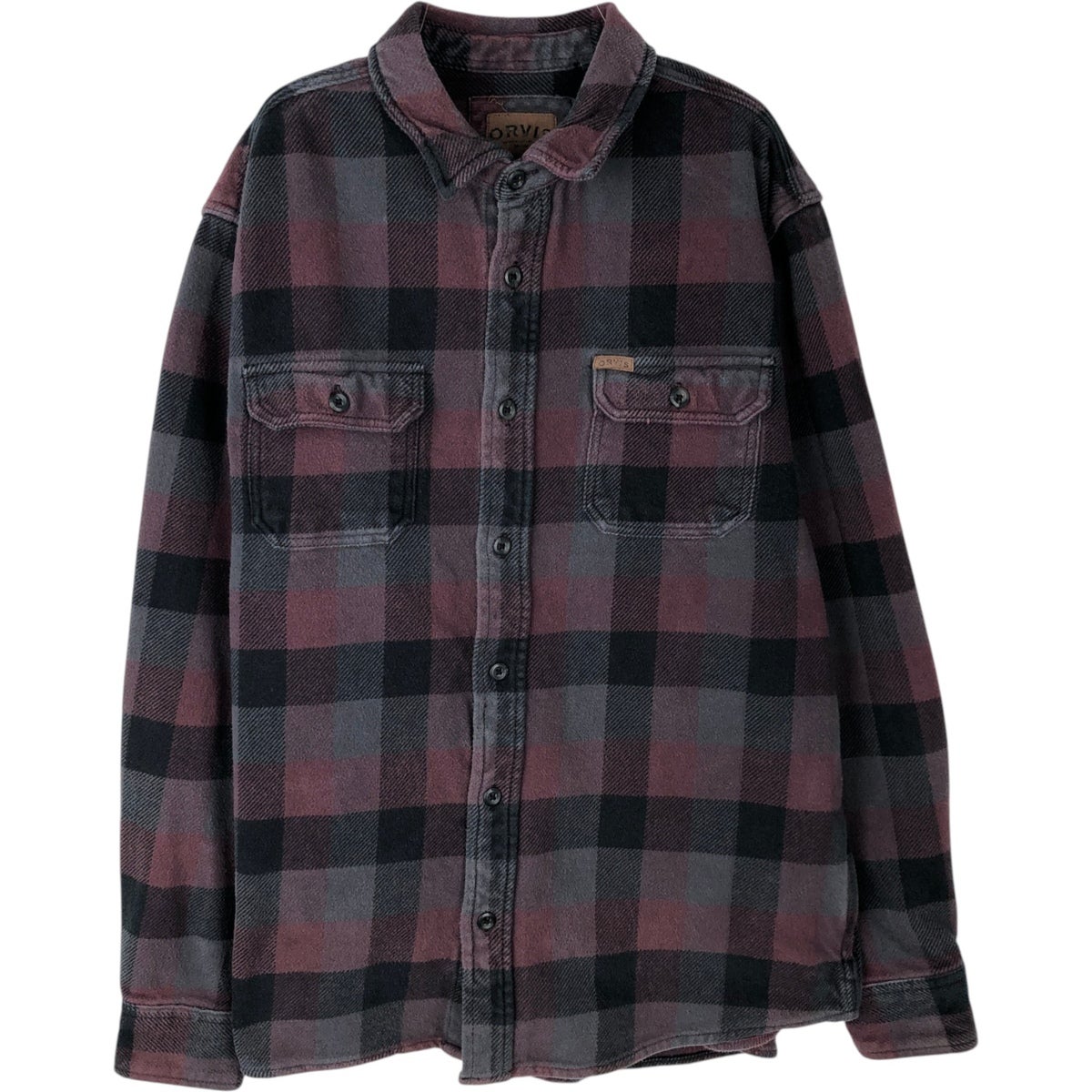 古着 オービス ORVIS 中綿入り ダック ハンティングジャケット メンズL