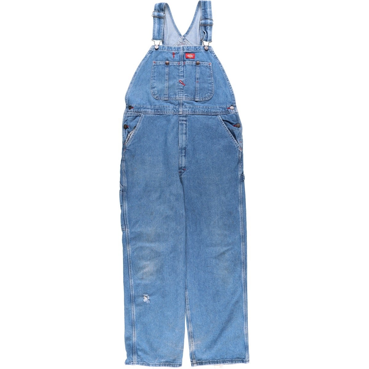 古着 ディッキーズ Dickies デニムオーバーオール メンズw36相当