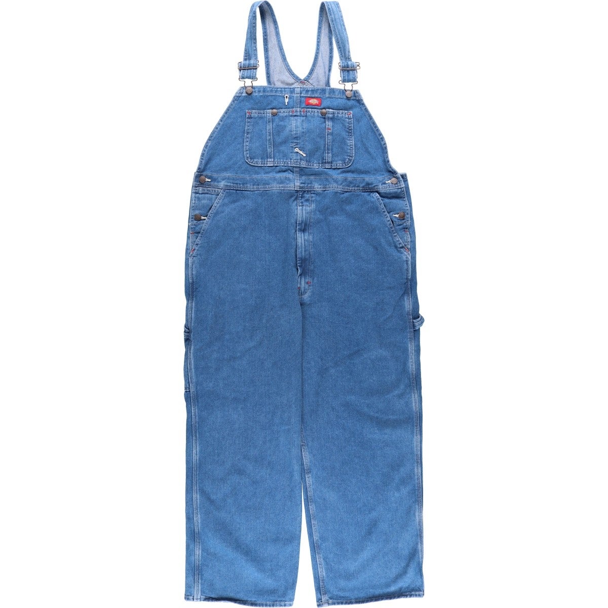 古着 ディッキーズ Dickies デニムオーバーオール メンズw39相当