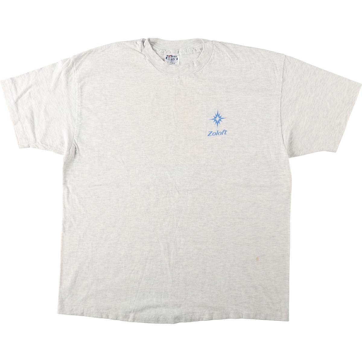 古着 90年代 ヘインズ Hanes ZOLOFT ゾロフト アドバタイジングTシャツ