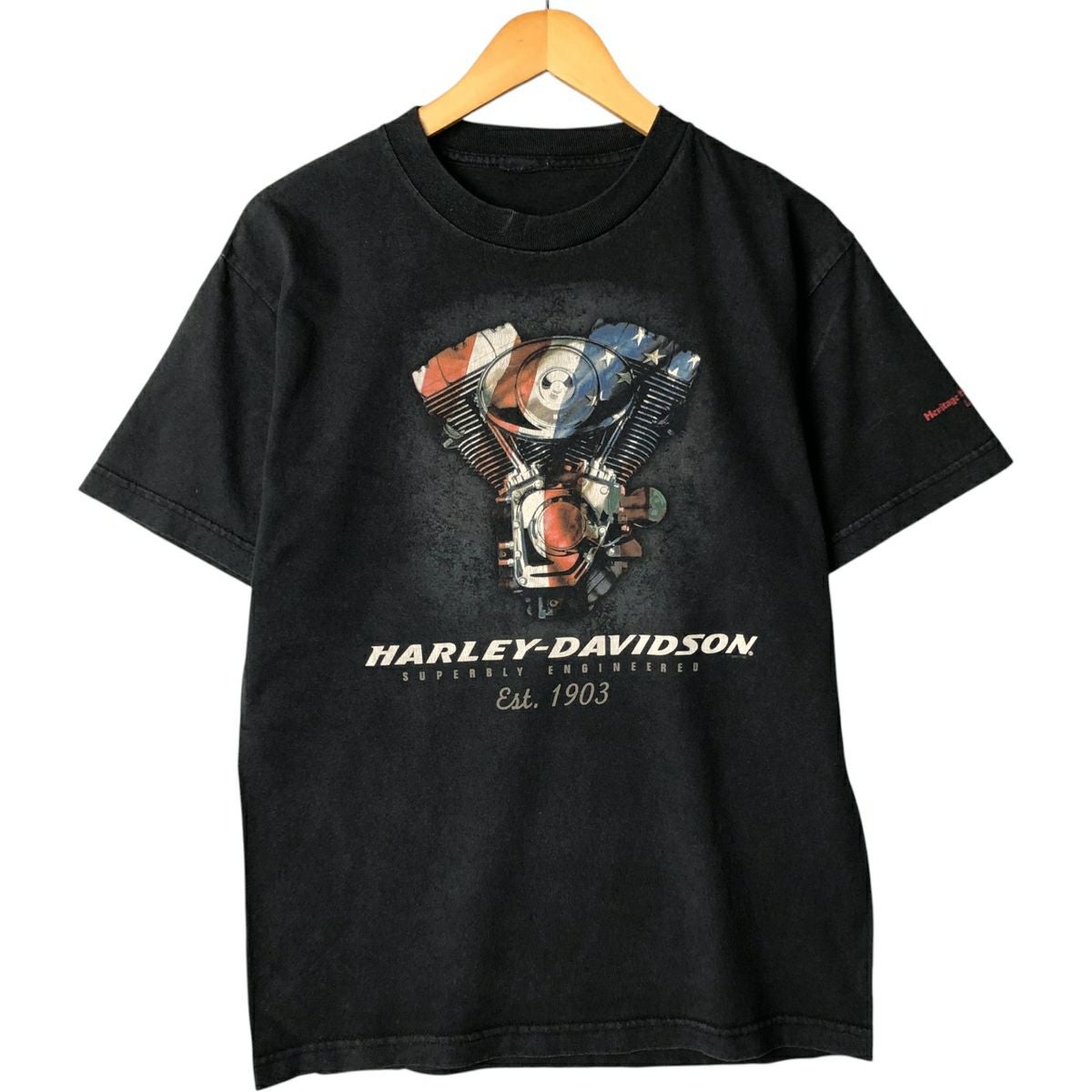 古着 00年代 ハーレーダビッドソン Harley-Davidson モーターサイクル