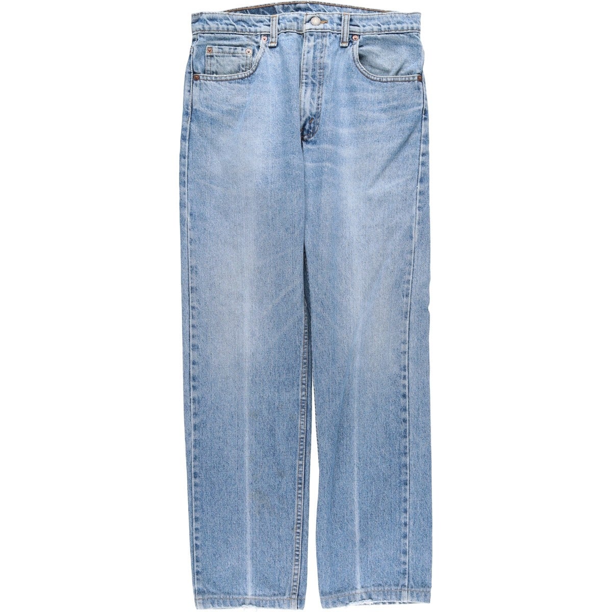 古着 リーバイス Levi's 505 無地 テーパードデニムパンツ カナダ製 W34L31 メンズw32相当 ジッパーフライ フェード/eaa614654 古着 リーバイス Levis 505 無地 テーパードデニムパンツ カナダ製