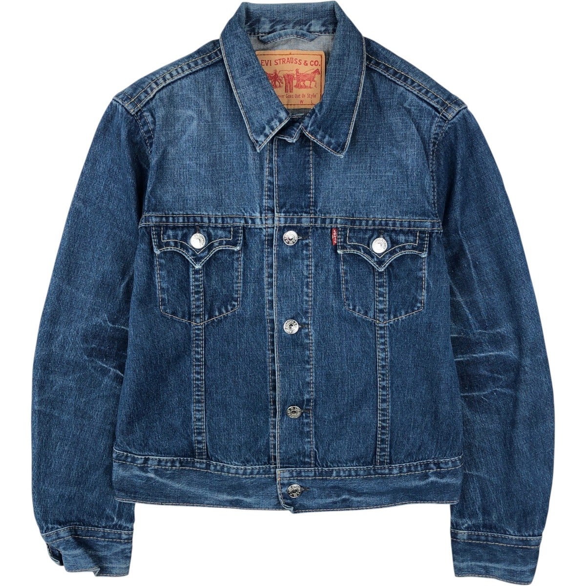 Levi's 70501 デニムジャケット Mサイズ 古着 00年代 リーバイス Levis 70501-0421 ユーロモデル 1stタイプ
