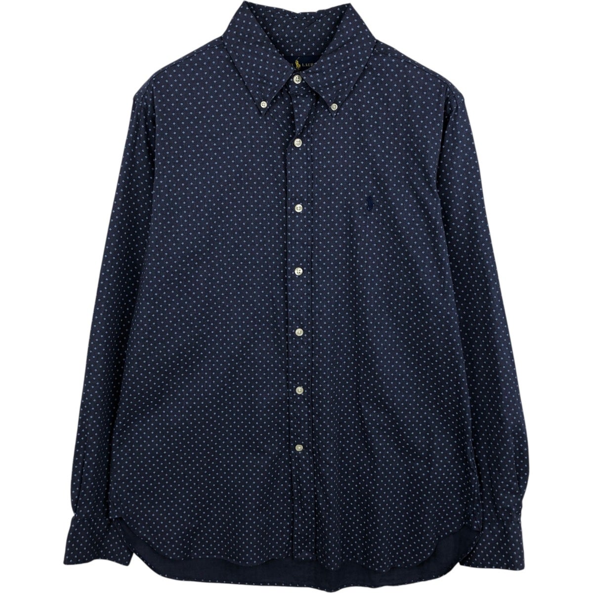 古着 ラルフローレン Ralph Lauren パッチワーク 長袖 ボタンダウンチェックシャツ メンズM相当/eaa614311 古着 ラルフローレン Ralph Lauren パッチワーク 長袖 ボタンダウン