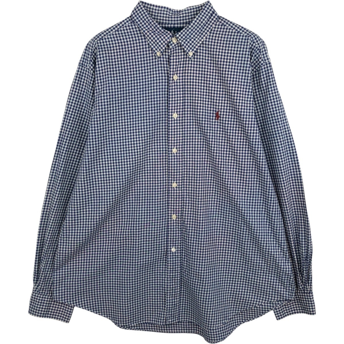 古着 ラルフローレン Ralph Lauren CLASSIC FIT チェック柄 ギンガム
