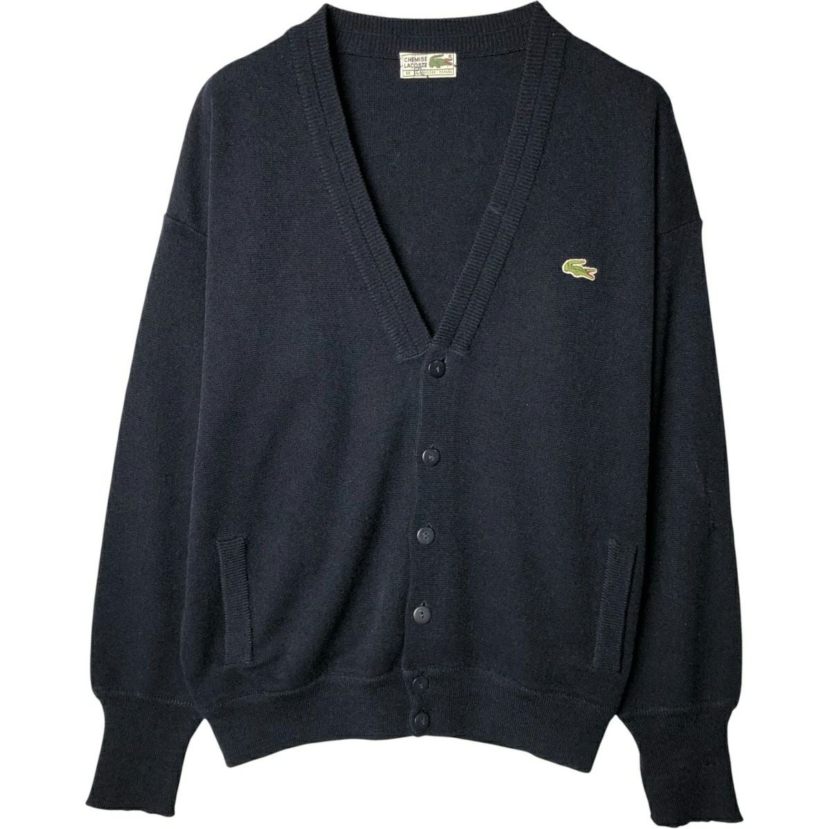 古着 ビッグサイズ 90年代 ラコステ LACOSTE フランス企画 Vネック