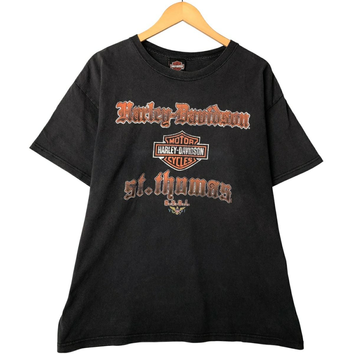 古着 ハーレーダビッドソン Harley-Davidson モーターサイクル バイクT